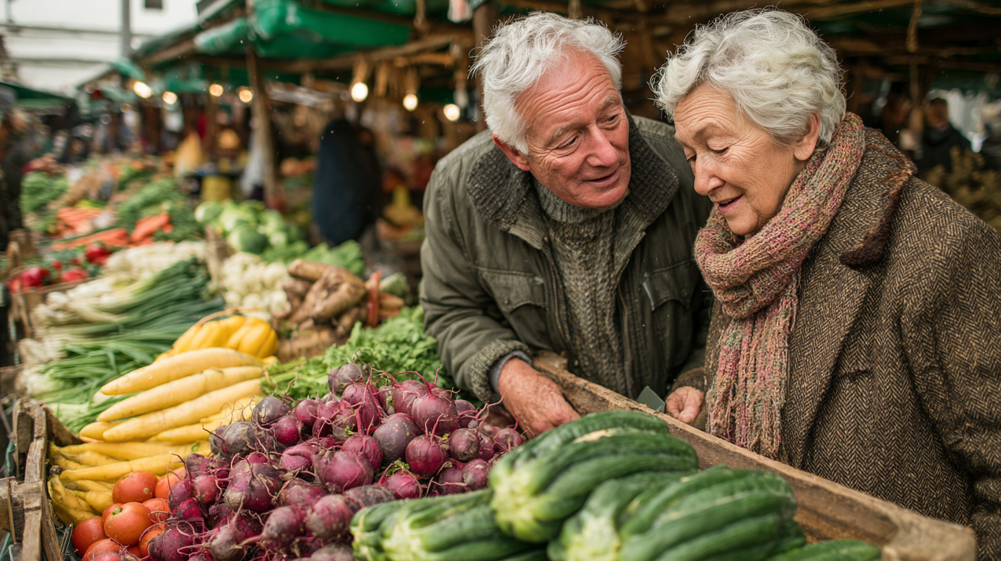 Експерт з харчування консультує літню жінку